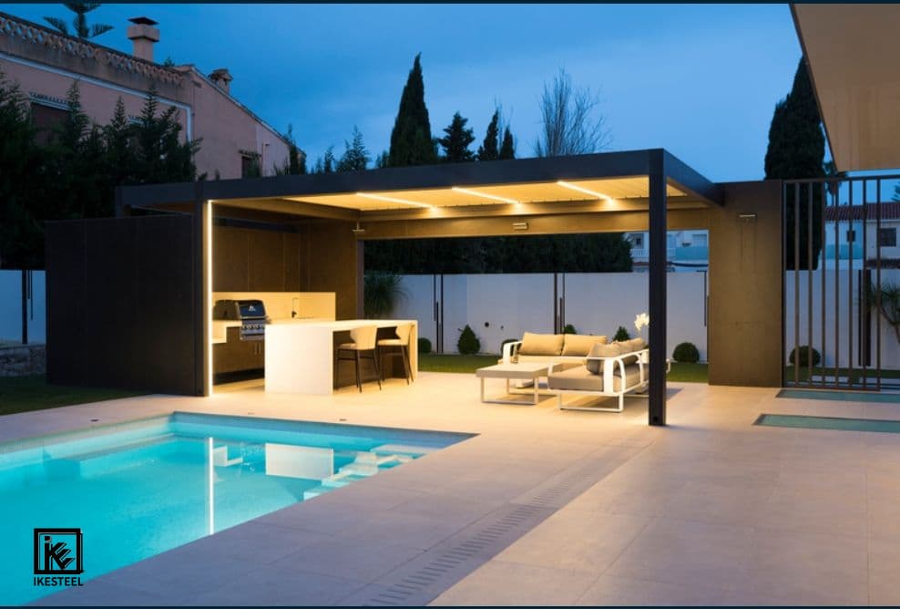 Motorized Louvered Pergola product image