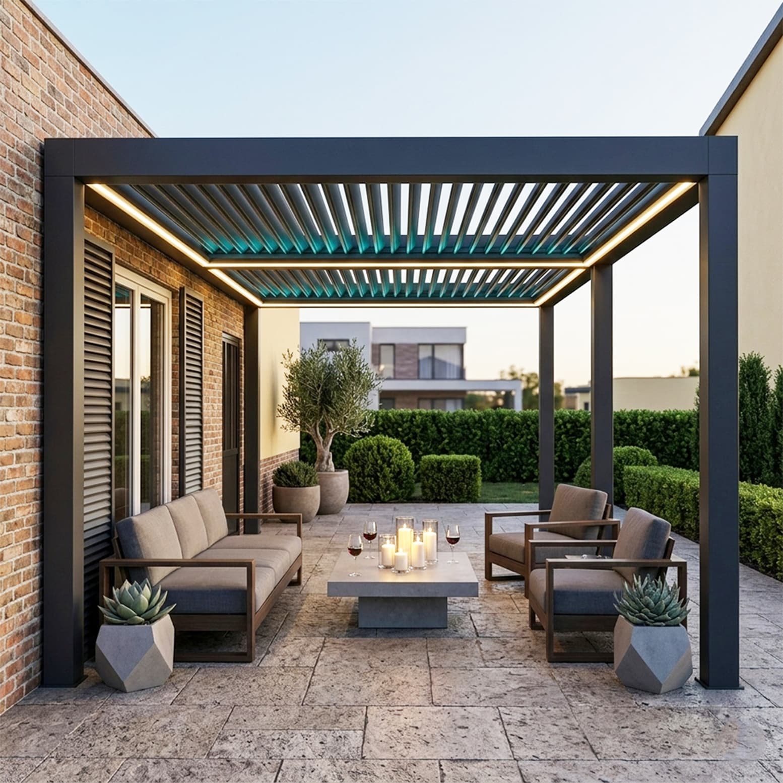 Motorized Louvered Pergola product image
